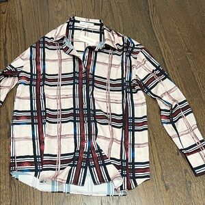 Favorite Daughter Smooth Ex-Boyfriend Plaid Shirt - Black, Red, White